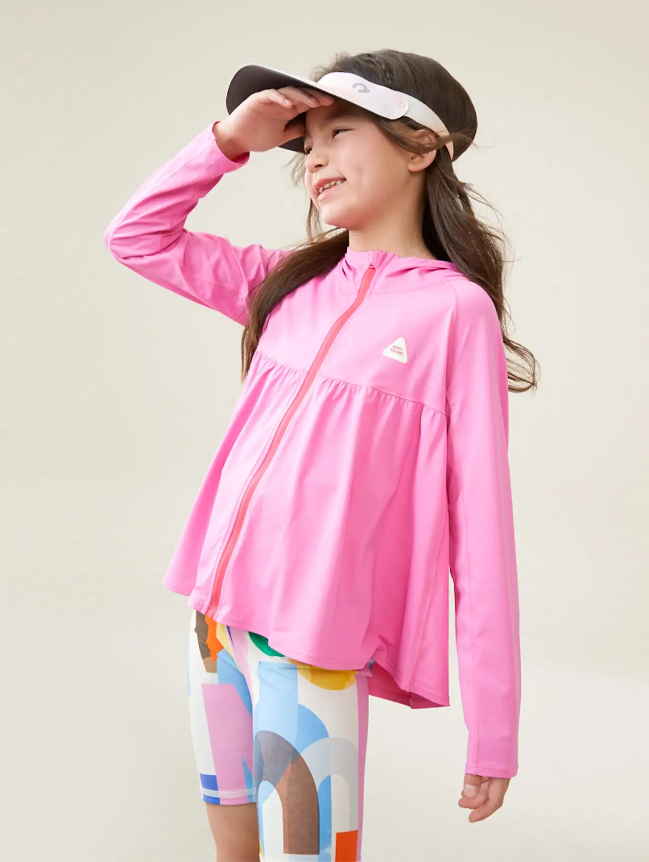 UPF50+ Sun-Protective Cape-style Jacket