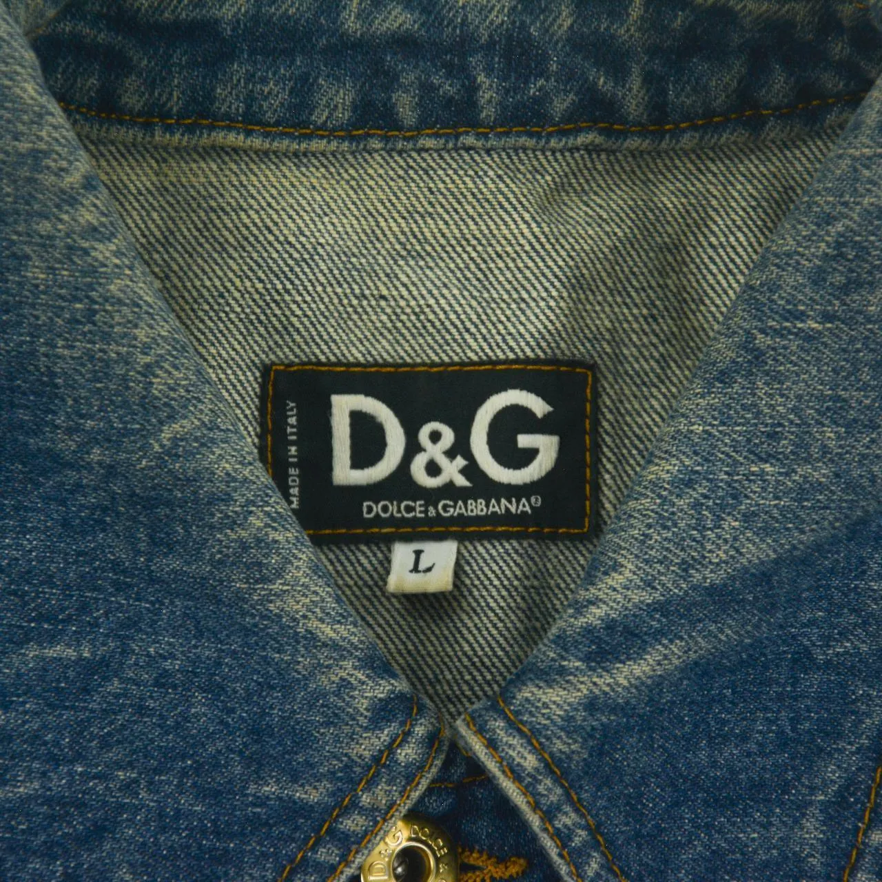 Vintage Dolce and Gabbana Denim Jacket Women's Size L