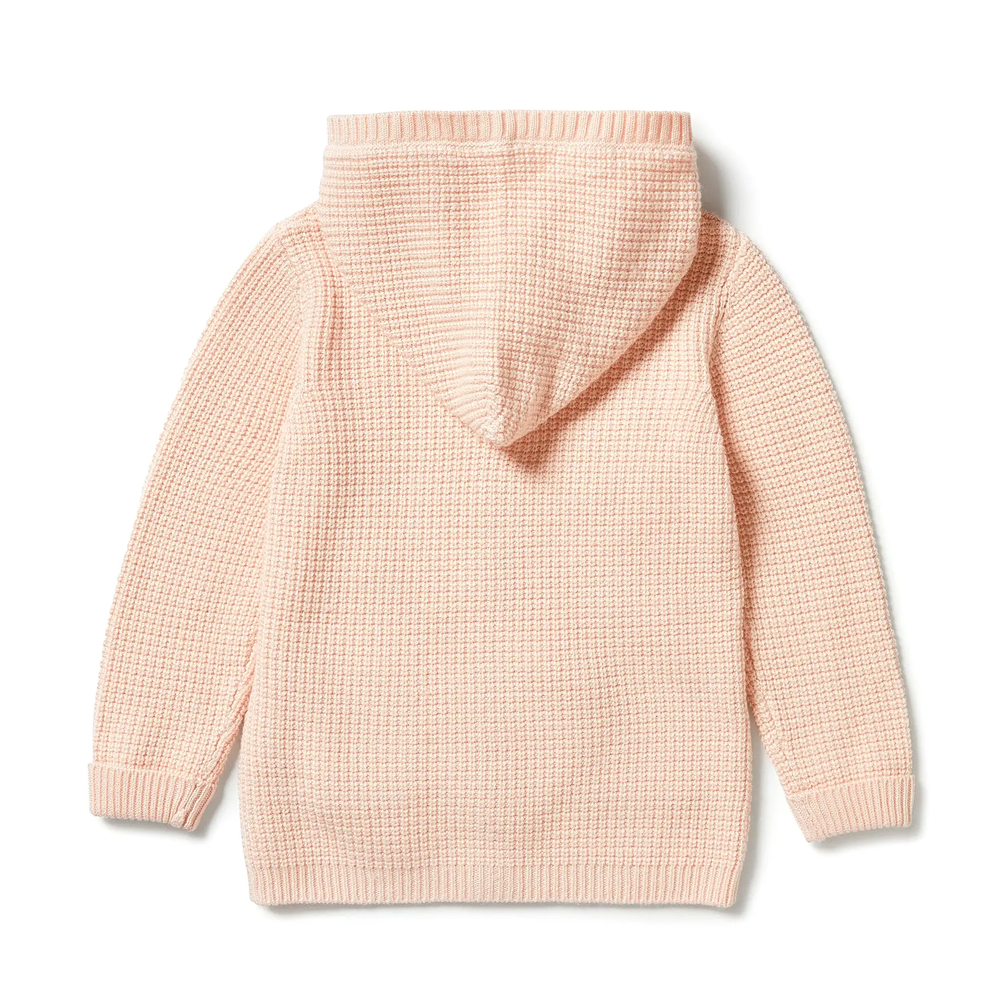 Wilson & Frenchy Knitted Button Jacket - Blush - Kids