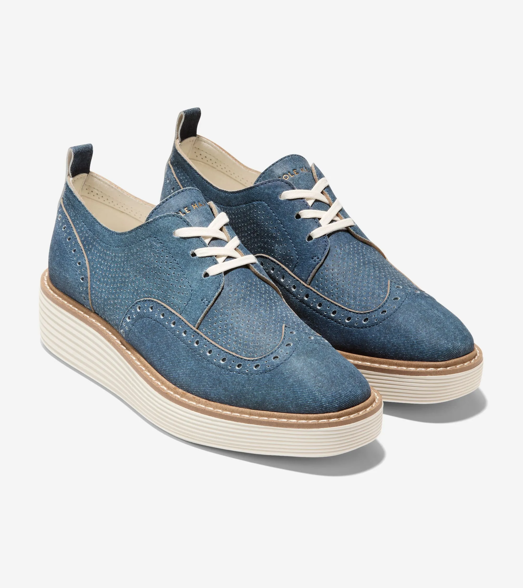 Women's riginalGrand Platform Wingtip Oxfords