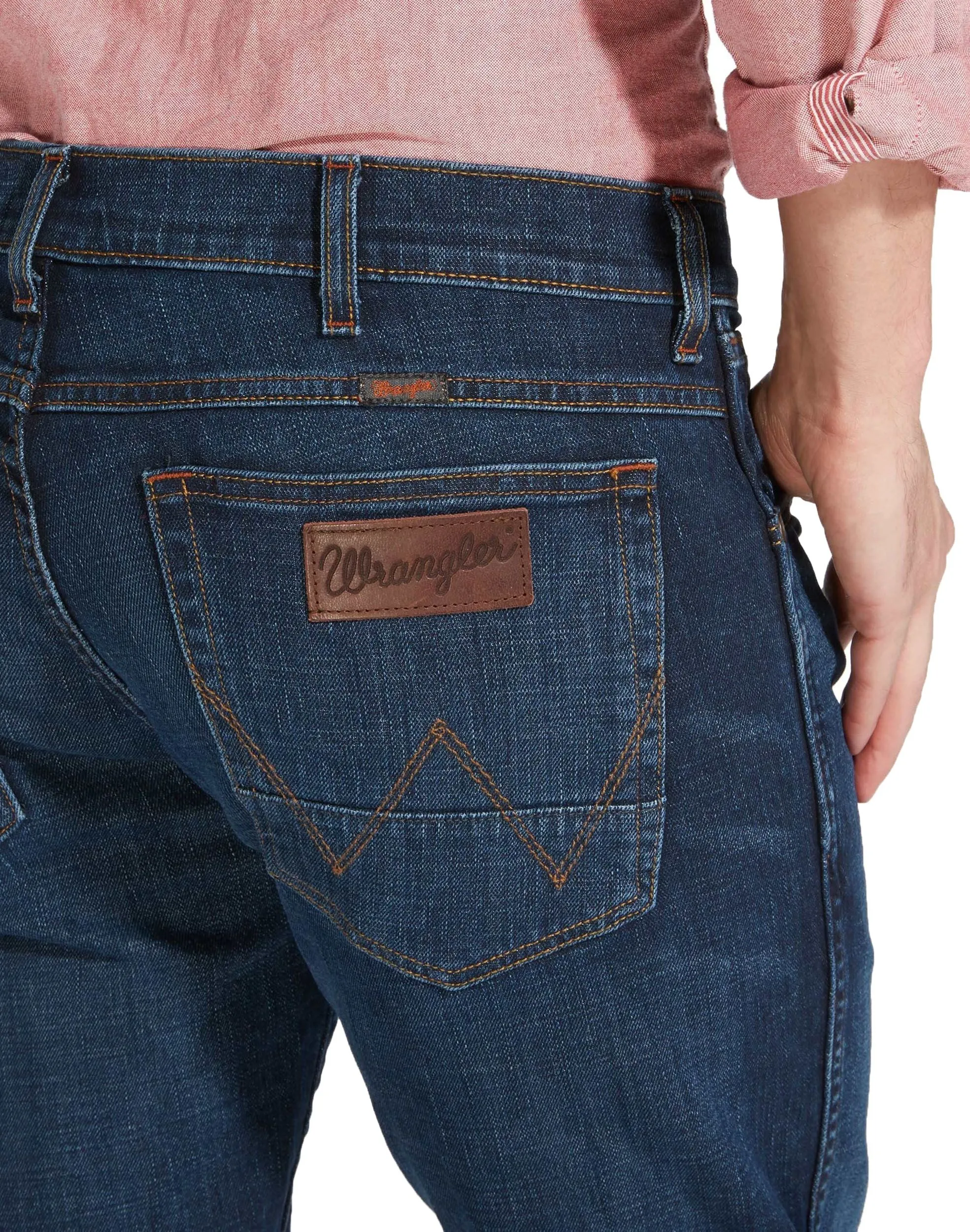 Wrangler Greensboro Modern Straight Denim Jeans El Camino