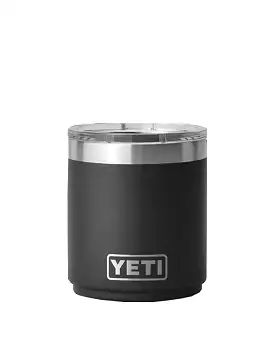 YETI Rambler 10oz Lowball MS Black