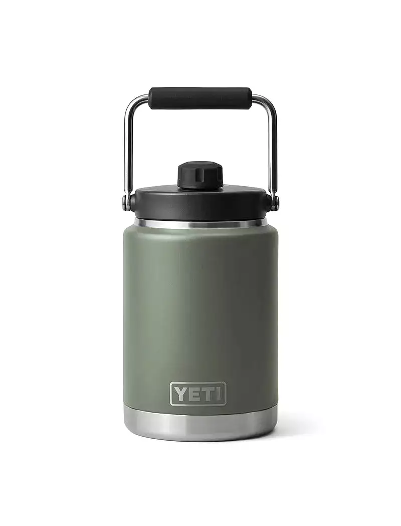 Yeti Rambler Half Gallon Jug Camp Green